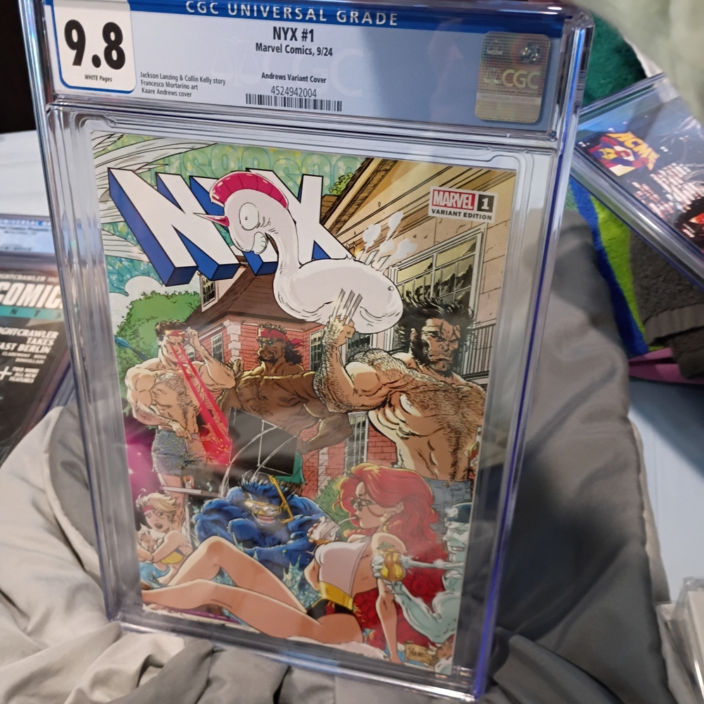 Marvel NYX 1 Andrews Variant CGC 9.8 2024